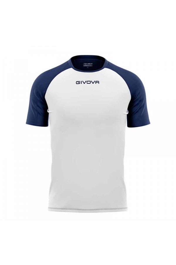 Givova shirt Capo MAC03- 0304 Λευκο μπλε