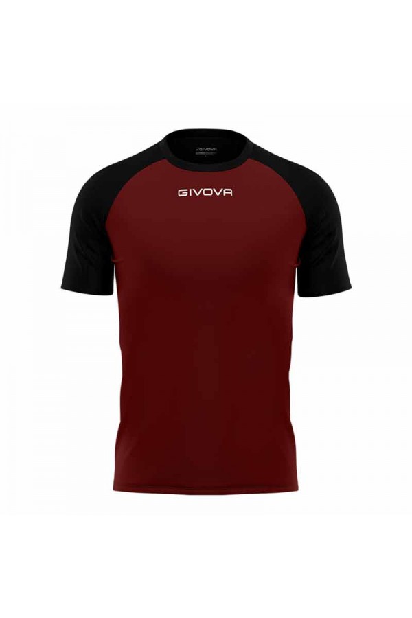 Givova shirt Capo MAC03- 0810 Μπορντο μαυρο