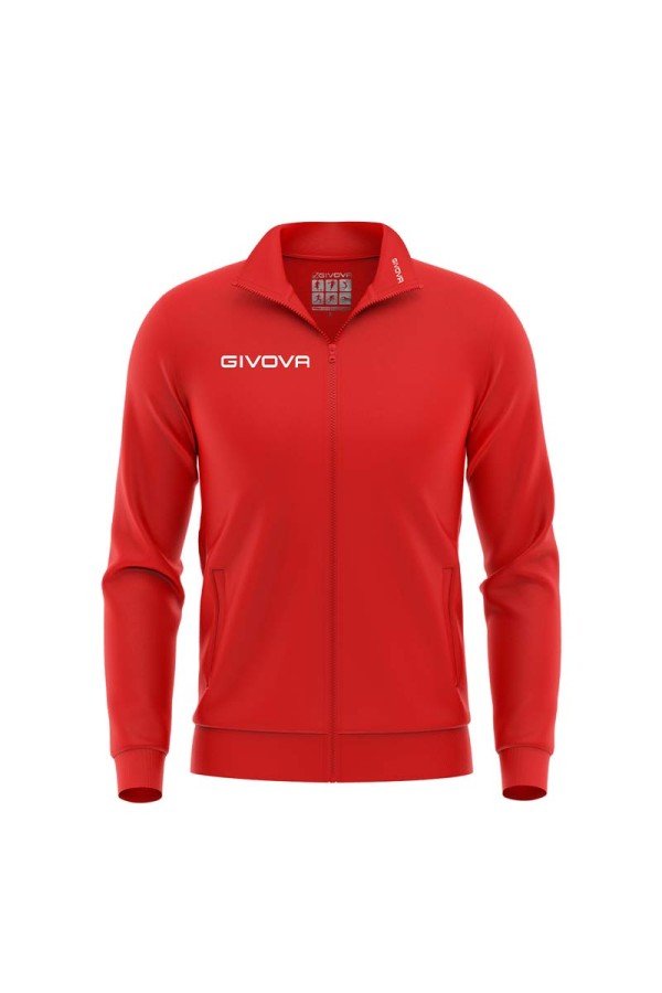 Givova Giacca Polarfleece mono 500 MA022-0012 Κοκκινο