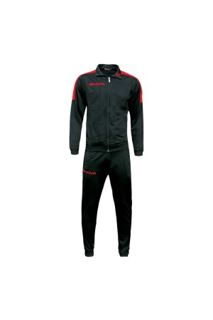 Givova Tuta Revolution 1012 μαυρο-κοκκινο 