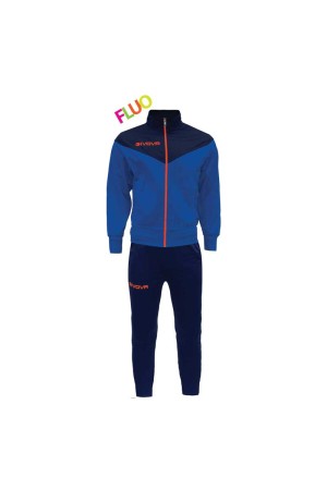 Givova Tuta Venezia fluo 0228 TRF030 Μπλε-Ρουα 