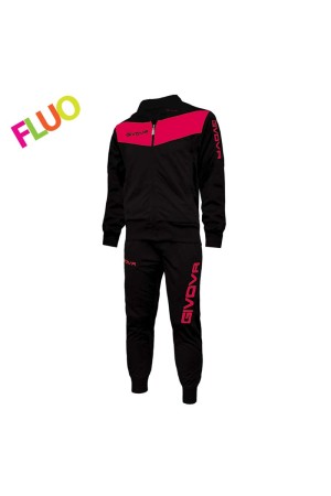 Givova tuta visa fluo 1006 Μαυρο-φουξια