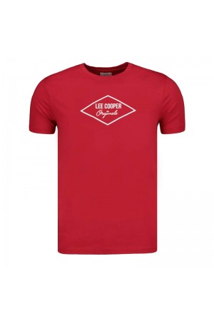 Lee Cooper T-Shirt Κοκκινο