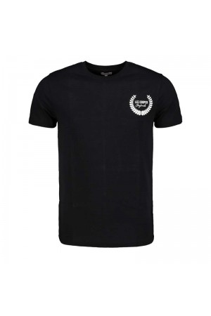 Lee Cooper T-Shirt Μαυρο