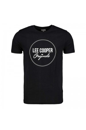 Lee Cooper T-Shirt Μαυρο
