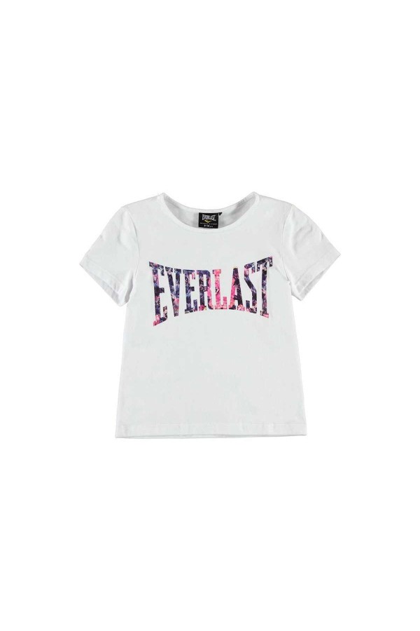 Everlast T-Shirt 9-10χρονων λευκο-ροζ