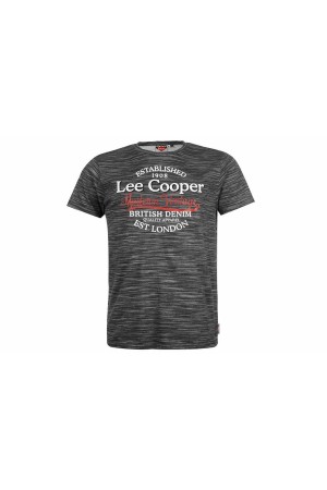 Lee Cooper T-Shirt-γκρι-ανθρακι