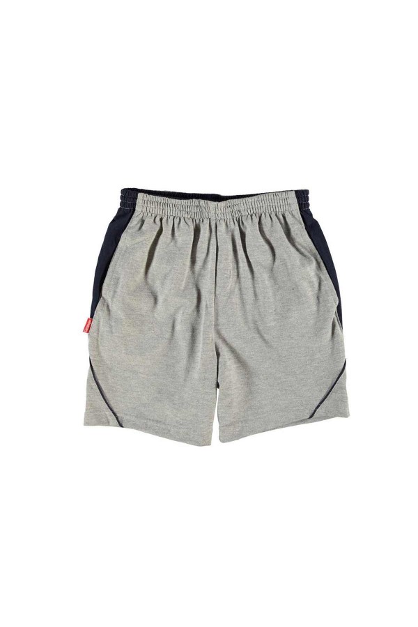 Slazenger-Jersey- βερμουδα παιδικη 7-8χρονων γκρι-μπλε